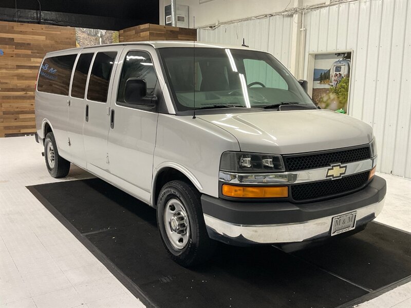 2011 Chevrolet Express Passenger VAN LT 3500 / 6.0L V8 / 15-Passenger  / 1-OWNER LOCAL OREGON VAN / 1-TON / TOWING PKG / 105,000 MILES - Photo 2 - Gladstone, OR 97027