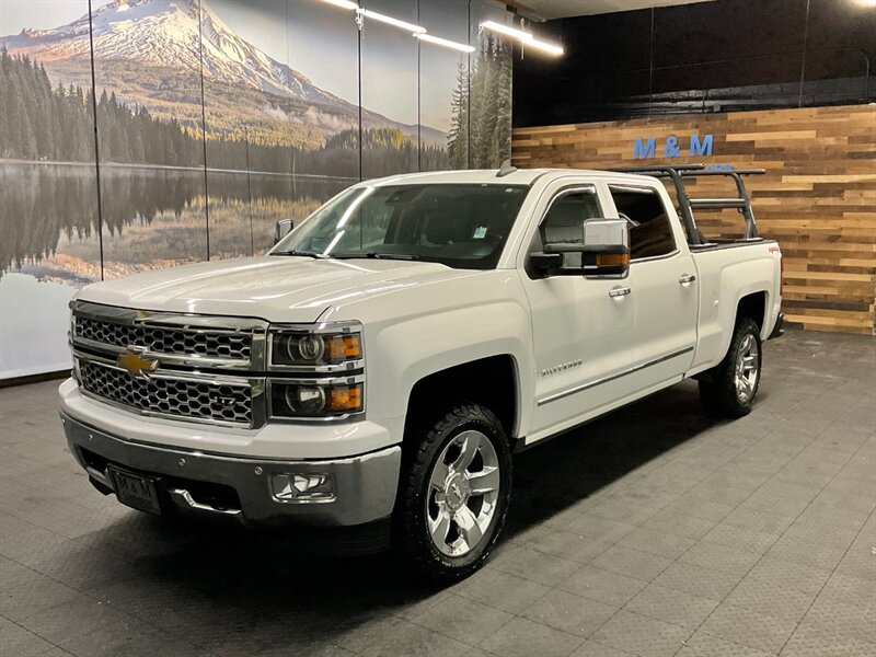 2015 Chevrolet Silverado 1500 LTZ Crew Cab 4X4 / 6.2L V8 / LONG BED / LOADED  LOCAL TRUCK / Heated & Cooled Leather Seats / Sunroof / Navigation & Backup Camera / SHARP & CLEAN !! - Photo 40 - Gladstone, OR 97027