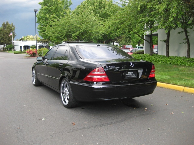 2001 Mercedes-Benz S430 Sedan LWB NAVIGATION / Leather/Custom  Wheels   - Photo 4 - Portland, OR 97217