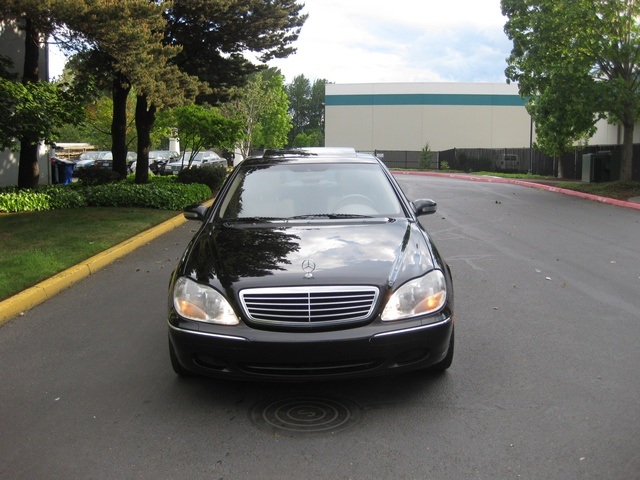 2001 Mercedes-Benz S430 Sedan LWB NAVIGATION / Leather/Custom  Wheels   - Photo 2 - Portland, OR 97217