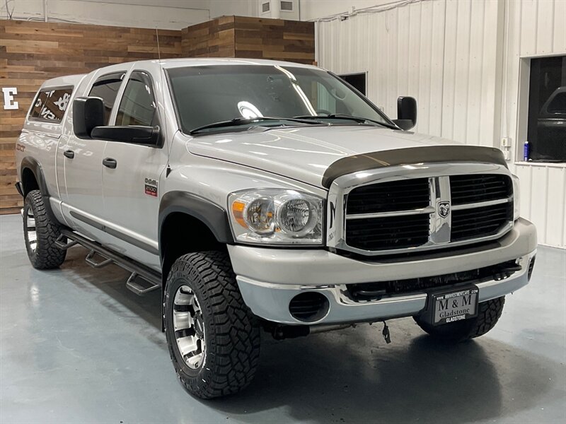 2008 Dodge Ram 2500 SXT MEGA CAB 6-SPEED MANUAL 4X4 /6.7L DIESEL  / LIFTED / PROGRAMMER/ CUSTOM REAR BUMPER