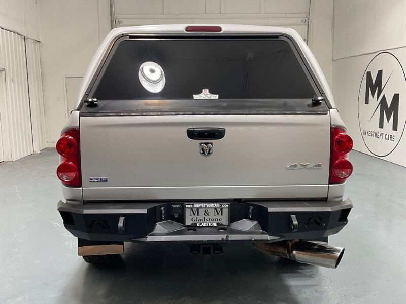 2008 Dodge Ram 2500 SXT MEGA CAB 6-SPEED MANUAL 4X4 /6.7L DIESEL  / LIFTED / PROGRAMMER/ CUSTOM REAR BUMPER - Photo 6 - Gladstone, OR 97027