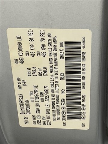 2008 Dodge Ram 2500 SXT MEGA CAB 6-SPEED MANUAL 4X4 /6.7L DIESEL  / LIFTED / PROGRAMMER/ CUSTOM REAR BUMPER - Photo 47 - Gladstone, OR 97027