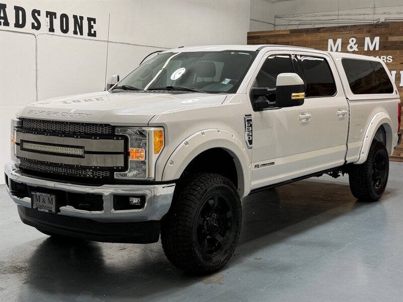 2017 Ford F-350 Lariat 4X4 6.7L DIESEL /1-OWNER / LIFTED LIFTED  /Leather w. Heated & Cooled Seats / Panoramic Sunroof - Photo 1 - Gladstone, OR 97027