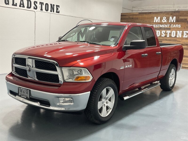 2009 Dodge Ram 1500 SLT Quad Cab 4X4 / 5.7L V8 / NEW TIRES / ZERO RUST  / LOCAL TRUCK / Power Seats / Towing Pkg - Photo 1 - Gladstone, OR 97027