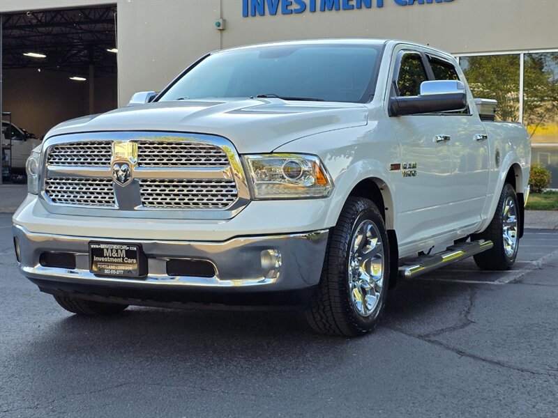 2016 RAM 1500 Laramie Turbo DIESEL 2WD Leather / Fully Equipped  / Ventilated & Heated Seats / Navi / CAM / Pristine !