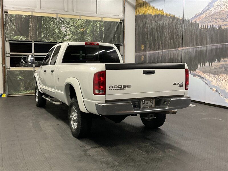 2004 Dodge Ram 2500 Laramie 4X4 / 5.9L DIESEL / 6-SPEED / 1-OWNER  LOCAL OREGON TRUCK / RUST FREE / LEATHER & HEATED SEATS / LONG BED / 109,000 MILES - Photo 8 - Gladstone, OR 97027