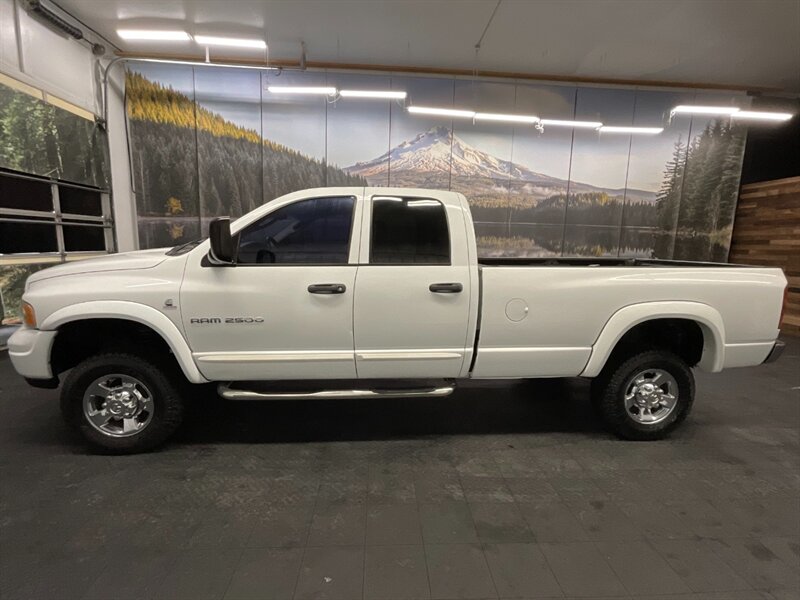 2004 Dodge Ram 2500 Laramie 4X4 / 5.9L DIESEL / 6-SPEED / 1-OWNER  LOCAL OREGON TRUCK / RUST FREE / LEATHER & HEATED SEATS / LONG BED / 109,000 MILES - Photo 3 - Gladstone, OR 97027