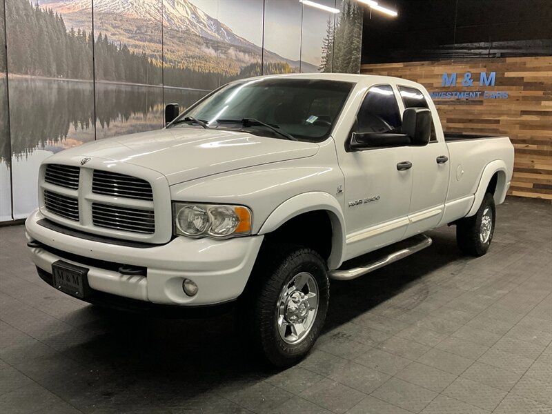 2004 Dodge Ram 2500 Laramie 4X4 / 5.9L DIESEL / 6-SPEED / 1-OWNER  LOCAL OREGON TRUCK / RUST FREE / LEATHER & HEATED SEATS / LONG BED / 109,000 MILES - Photo 32 - Gladstone, OR 97027