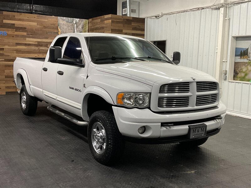 2004 Dodge Ram 2500 Laramie 4X4 / 5.9L DIESEL / 6-SPEED / 1-OWNER  LOCAL OREGON TRUCK / RUST FREE / LEATHER & HEATED SEATS / LONG BED / 109,000 MILES - Photo 2 - Gladstone, OR 97027