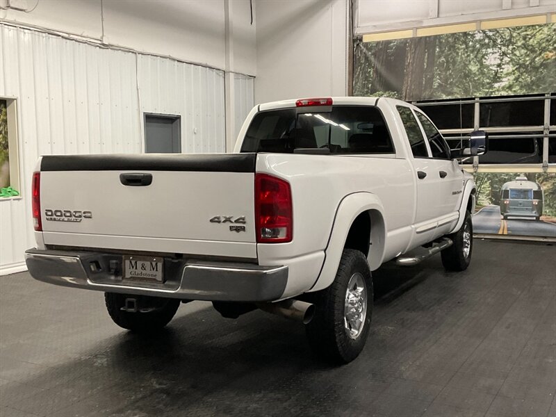 2004 Dodge Ram 2500 Laramie 4X4 / 5.9L DIESEL / 6-SPEED / 1-OWNER  LOCAL OREGON TRUCK / RUST FREE / LEATHER & HEATED SEATS / LONG BED / 109,000 MILES - Photo 7 - Gladstone, OR 97027