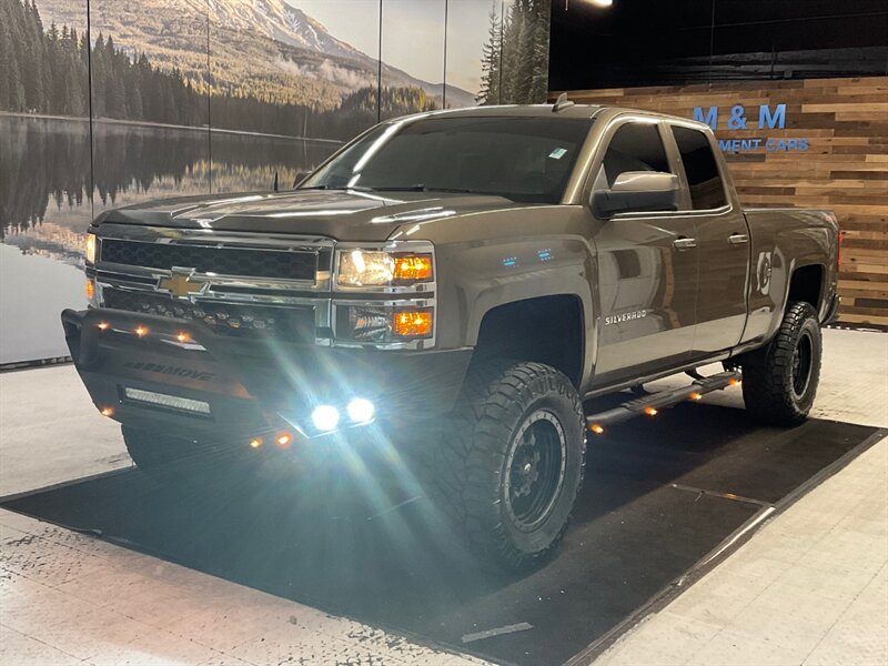 2015 Chevrolet Silverado 1500 LT Double Cab 4X4 / 5.3L V8 / LIFTED & CUSTOM  / LIFTED w. 35 " Tires & 18 " Fuel Wheels / 75K MILES - Photo 65 - Gladstone, OR 97027