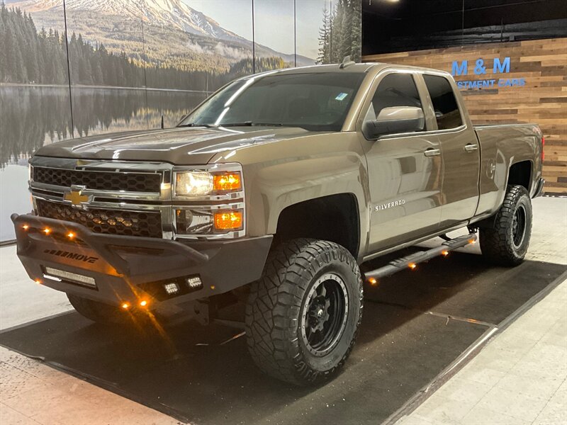 2015 Chevrolet Silverado 1500 LT Double Cab 4X4 / 5.3L V8 / LIFTED & CUSTOM  / LIFTED w. 35 " Tires & 18 " Fuel Wheels / 75K MILES - Photo 1 - Gladstone, OR 97027