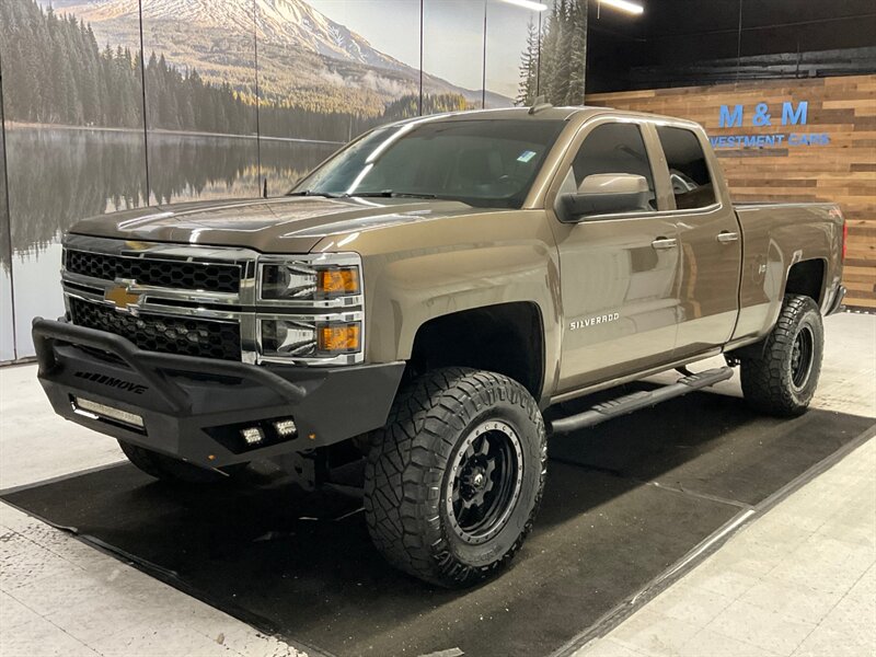 2015 Chevrolet Silverado 1500 LT Double Cab 4X4 / 5.3L V8 / LIFTED & CUSTOM  / LIFTED w. 35 " Tires & 18 " Fuel Wheels / 75K MILES - Photo 25 - Gladstone, OR 97027