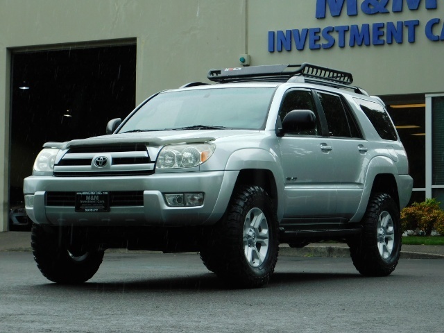 2004 Toyota 4Runner SR5 V6 4.0L / 4X4 / LEATHER / DIFF LOCK / LIFTED