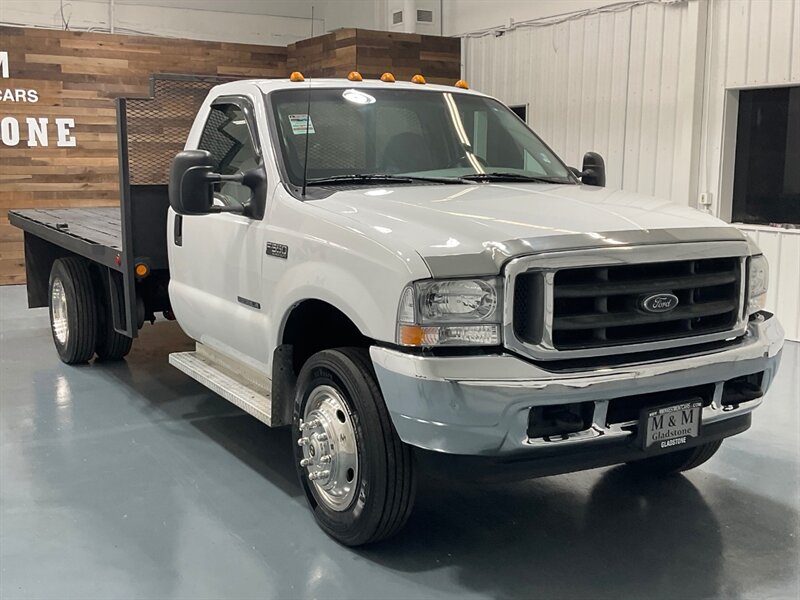2001 Ford F-550 SUPER DUTY Regular Cab 7.3L DIESEL /DUALLY/6-SPEED /6-NEW TIRES / ZERO RUST / FLAT BED /12 FT BED with 8 FT WIDE - Photo 2 - Gladstone, OR 97027