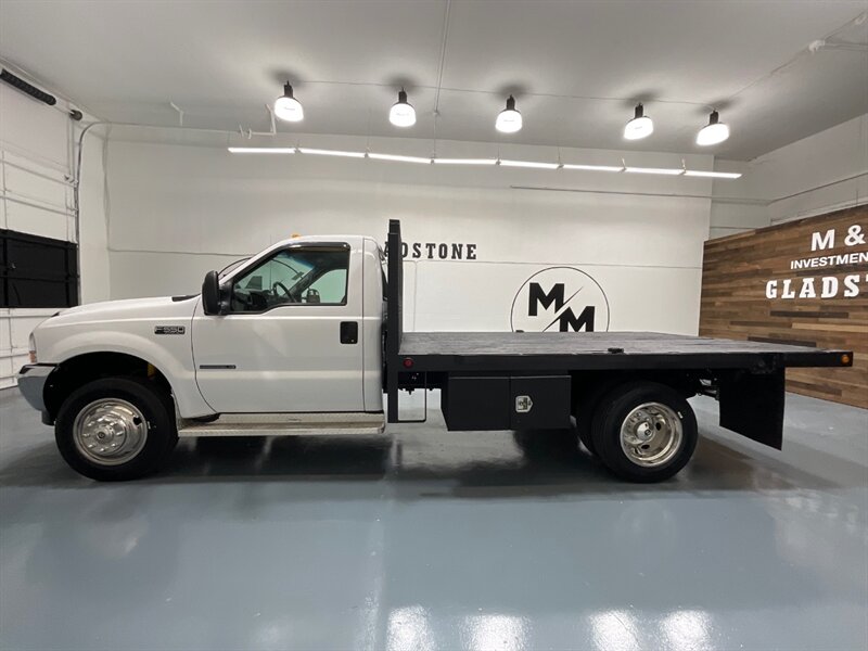 2001 Ford F-550 SUPER DUTY Regular Cab 7.3L DIESEL /DUALLY/6-SPEED /6-NEW TIRES / ZERO RUST / FLAT BED /12 FT BED with 8 FT WIDE - Photo 3 - Gladstone, OR 97027