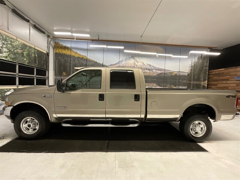 2002 Ford F-350 Lariat Crew Cab 4X4 / 7.3L DIESEL / 122K MILES  / LONG BED / Leather & Heated Seats - Photo 3 - Gladstone, OR 97027