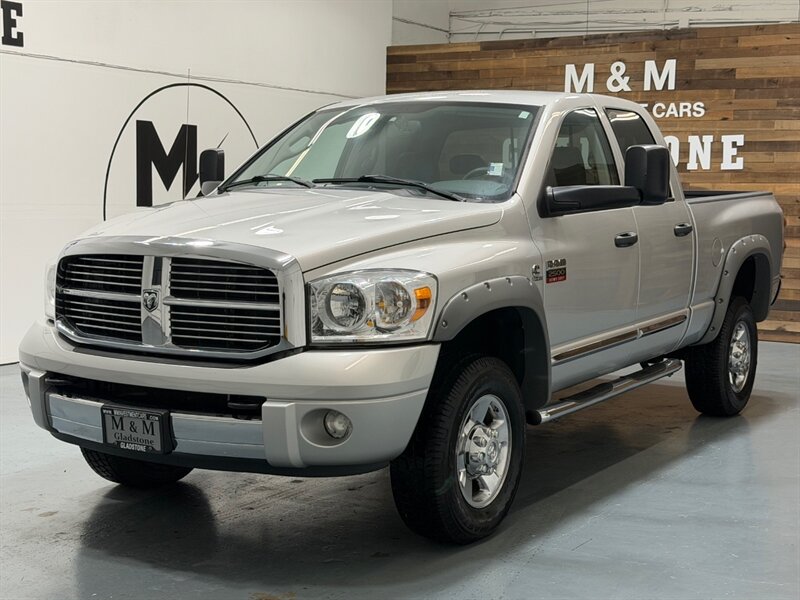 2008 Dodge Ram 2500 Laramie 4X4 6.7L DIESEL / 61,000 MILES/ ZERO RUST  / SHORT BED / Leather Heated Seats / Power Sliding rear window