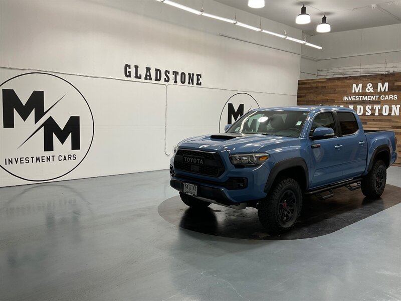 2018 Toyota Tacoma TRD Pro Double Cab 4X4 / 6-SPEED MANUAL / Tech Pkg  / ZERO RUST - Photo 64 - Gladstone, OR 97027