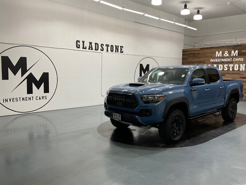 2018 Toyota Tacoma TRD Pro Double Cab 4X4 / 6-SPEED MANUAL / Tech Pkg  / ZERO RUST - Photo 25 - Gladstone, OR 97027