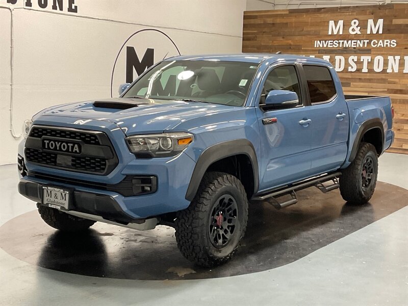 2018 Toyota Tacoma TRD Pro Double Cab 4X4 / 6-SPEED MANUAL / Tech Pkg  / ZERO RUST - Photo 61 - Gladstone, OR 97027