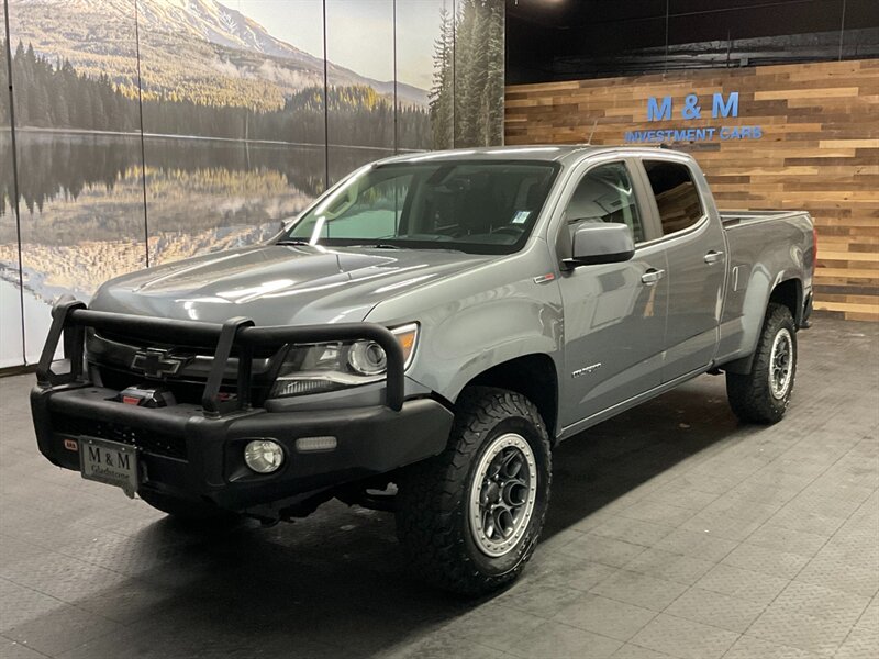 2018 Chevrolet Colorado Z71 Crew Cab 4X4 / 2.8L DIESEL / 1-OWNER /LONG BED  Leather Seats / Heated & Cooled Seats / Navigation & Backup Camera / Custom Bumper / LOCAL OREGON TRUCK / RUST FREE - Photo 1 - Gladstone, OR 97027