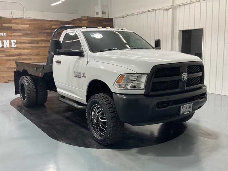 2013 RAM 3500 Tradesman Regular Cab 4X4 / DUALLY / 6.7L DIESEL  / FLAT BED / NEW TIRES - Photo 2 - Gladstone, OR 97027