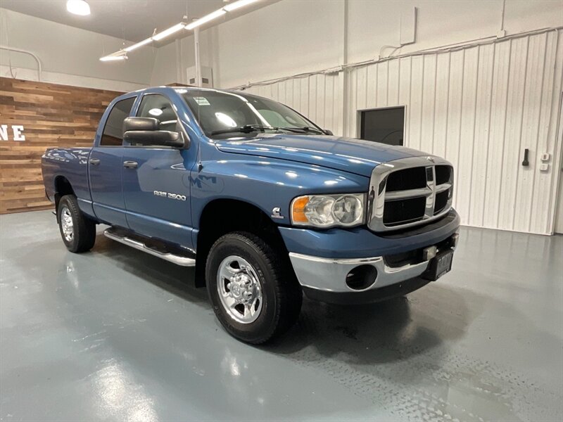 2003 Dodge Ram 2500 SLT 4dr Quad Cab 4X4 / 5.9L DIESEL/ 5-SPEED MANUAL  / Short Bed / LOCAL TRUCK w. ZERO RUST - Photo 2 - Gladstone, OR 97027