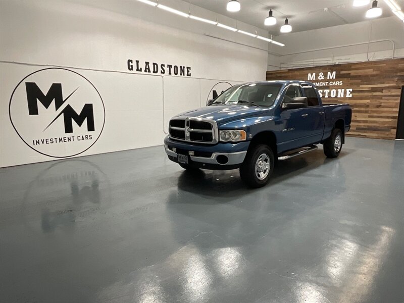 2003 Dodge Ram 2500 SLT 4dr Quad Cab 4X4 / 5.9L DIESEL/ 5-SPEED MANUAL  / Short Bed / LOCAL TRUCK w. ZERO RUST - Photo 68 - Gladstone, OR 97027