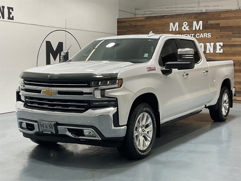 2021 Chevrolet Silverado 1500 LTZ 4X4 Z71 OFF RD / Crew Cab / 27,000 MILES  / 6.6 FT BED / Leather w. Heated & Cooled Seats / ZERO RUST