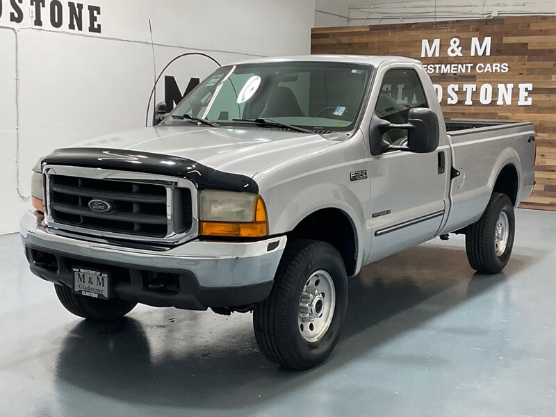 2000 Ford F-350 XLT Regular Cab 4X4 / 7.3L DIESEL / 74,000 MILES  / California Truck w. ZERO RUST / Long Bed - Photo 1 - Gladstone, OR 97027