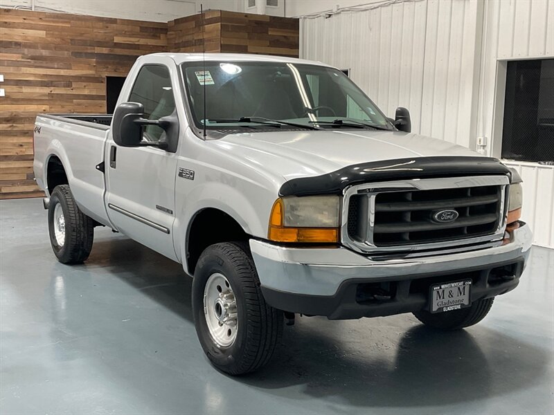 2000 Ford F-350 XLT Regular Cab 4X4 / 7.3L DIESEL / 74,000 MILES  / California Truck w. ZERO RUST / Long Bed - Photo 2 - Gladstone, OR 97027