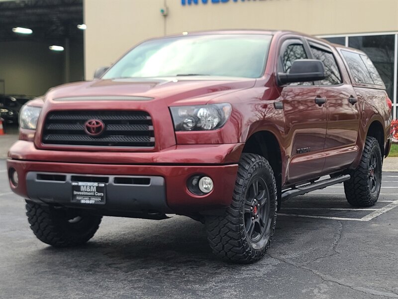 2008 Toyota Tundra CREW MAX 4X4 / 5.7L / CANOPY / NEW TIRES & LIFT  / MATCHING CANOPY / LOCAL - Photo 1 - Portland, OR 97217