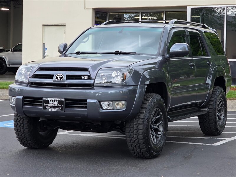 2005 Toyota 4Runner LIMITED 4X4 V8 4.7L / DIFF LOCK / SUSPENSION LIFT  / LEATHER / NAVi / SUNROOF / NEW WHEELS + TIRES / BILSTEIN & OME LIFT - Photo 1 - Portland, OR 97217