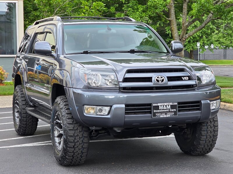 2005 Toyota 4Runner LIMITED 4X4 V8 4.7L / DIFF LOCK / SUSPENSION LIFT  / LEATHER / NAVi / SUNROOF / NEW WHEELS + TIRES / BILSTEIN & OME LIFT - Photo 2 - Portland, OR 97217