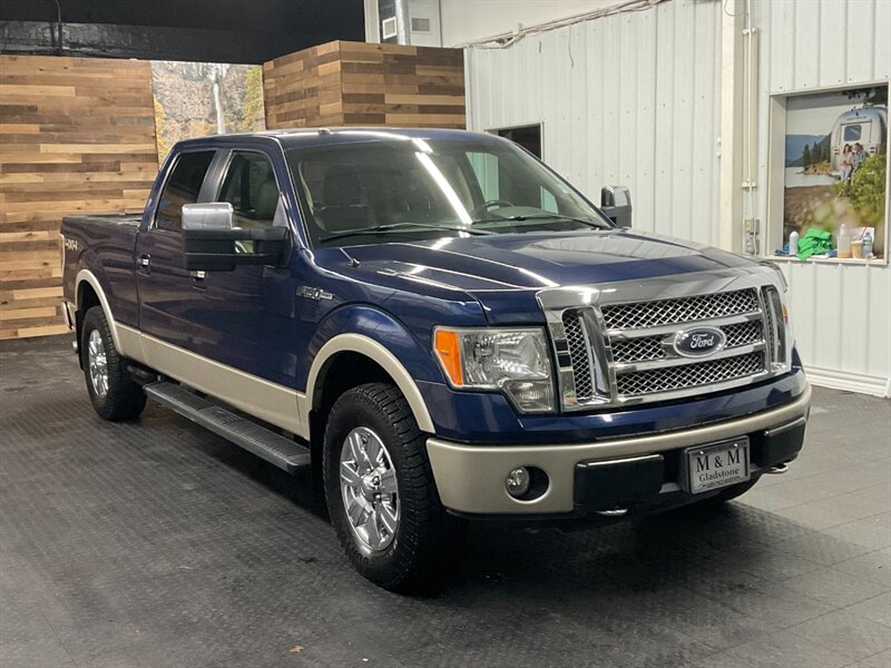 2010 Ford F-150 Lariat Crew Cab 4X4 / 5.4L V8 / Leather / Navigat  Backup Camera / Heated Seats / LOCAL OREGON TRUCK / RUST FREE - Photo 2 - Gladstone, OR 97027