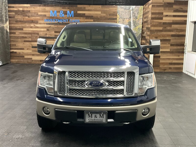 2010 Ford F-150 Lariat Crew Cab 4X4 / 5.4L V8 / Leather / Navigat  Backup Camera / Heated Seats / LOCAL OREGON TRUCK / RUST FREE - Photo 5 - Gladstone, OR 97027