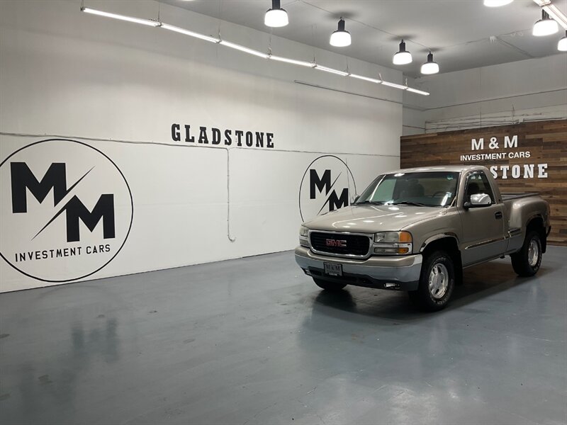 2001 GMC Sierra 1500 SLE Regular Cab 4X4 5.3L V8 / LOCAL OREGON TRUCK / ZERO RUST / 6.6FT BED ( SHORT BED) - Photo 25 - Gladstone, OR 97027