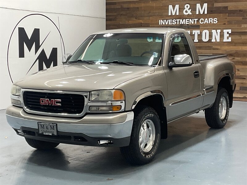 2001 GMC Sierra 1500 SLE Regular Cab 4X4 5.3L V8 / LOCAL OREGON TRUCK / ZERO RUST / 6.6FT BED ( SHORT BED) - Photo 47 - Gladstone, OR 97027