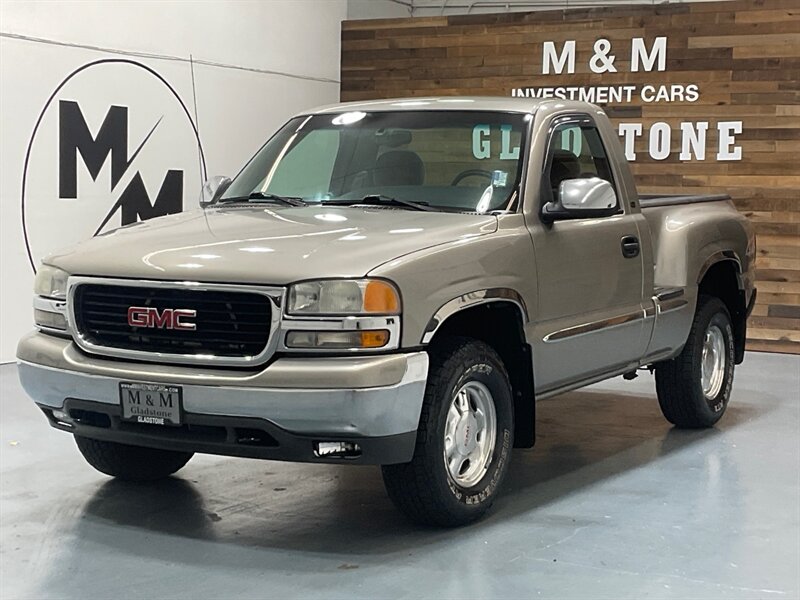 2001 GMC Sierra 1500 SLE Regular Cab 4X4 5.3L V8 / LOCAL OREGON TRUCK / ZERO RUST / 6.6FT BED ( SHORT BED) - Photo 49 - Gladstone, OR 97027