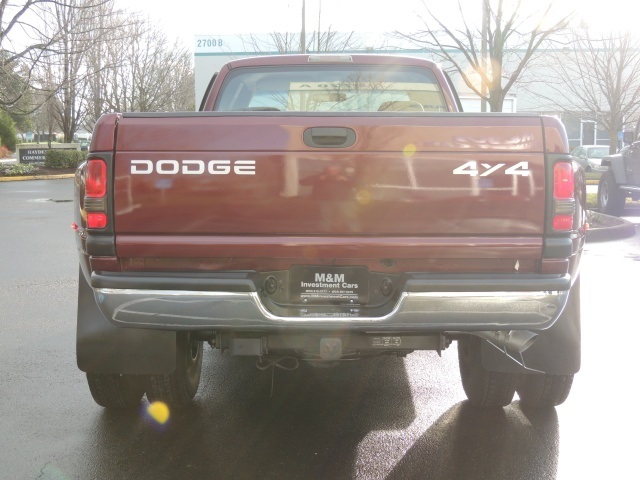 2001 Dodge Ram 3500 DUALLY / 4X4 / 5.9 Cummins Diesel / 6-SPEED ManuaL   - Photo 6 - Portland, OR 97217