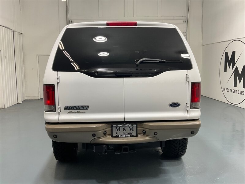 2003 Ford Excursion Eddie Bauer 4X4 / 7.3L DIESEL / Leather / LIFTED  / LIFTED w. NEW WHEELS & TIRES / ZERO RUST / Leather Heated Seats /Backup Camera / 136K Miles - Photo 6 - Gladstone, OR 97027