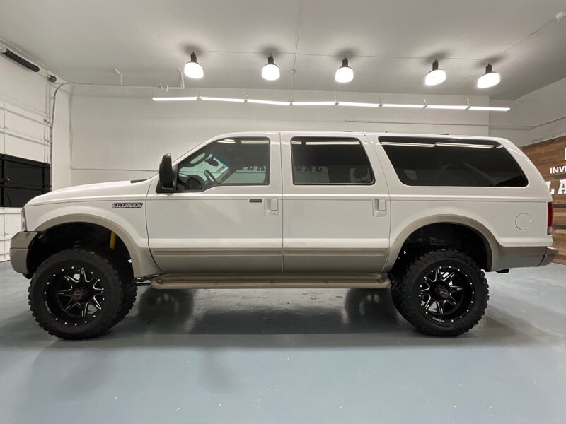 2003 Ford Excursion Eddie Bauer 4X4 / 7.3L DIESEL / Leather / LIFTED  / LIFTED w. NEW WHEELS & TIRES / ZERO RUST / Leather Heated Seats /Backup Camera / 136K Miles - Photo 3 - Gladstone, OR 97027