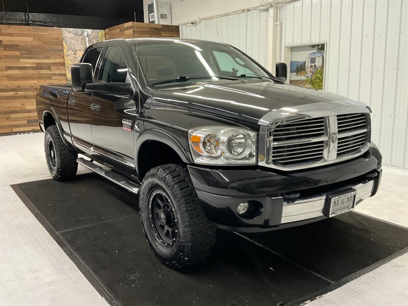 2008 Dodge Ram 2500 Laramie 4X4 / 6.7L DIESEL / 1-OWNER / 70,000 MILES  / LIFTED w. NEW 35 " MUD TIRES & 18 " BLACK WHEELS / Sunroof / LOCAL OREGON TRUCK / RUST FREE / Leather & Heated Seats - Photo 2 - Gladstone, OR 97027