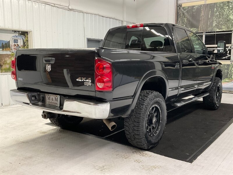 2008 Dodge Ram 2500 Laramie 4X4 / 6.7L DIESEL / 1-OWNER / 70,000 MILES  / LIFTED w. NEW 35 " MUD TIRES & 18 " BLACK WHEELS / Sunroof / LOCAL OREGON TRUCK / RUST FREE / Leather & Heated Seats - Photo 8 - Gladstone, OR 97027