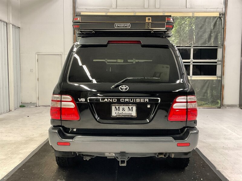 2003 Toyota Land Cruiser 4X4 / 4.7L V8 / CUSTOM BUILT w. CAMPER / LIFTED  / Leather & Heated Seats / Sunroof / LIFTED w. 33 " TOYO OPEN COUNTRY TIRES - Photo 8 - Gladstone, OR 97027