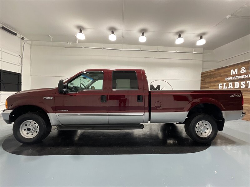 2000 Ford F-350 XLT Crew Cab 4X4 / 7.3L DIESEL / 6-SPEED MANUAL  / LOCAL TRUCK RUST FREE - Photo 3 - Gladstone, OR 97027