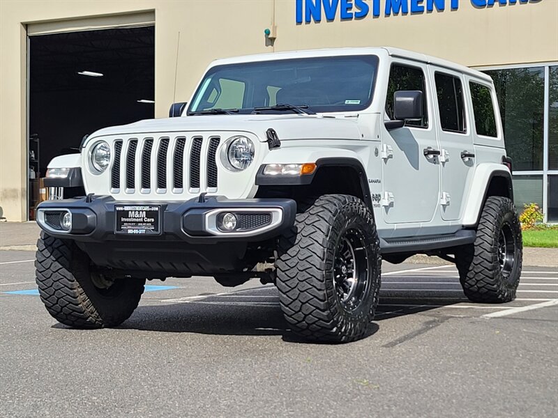 2019 Jeep Wrangler Unlimited SAHARA 4X4 V6 / LIFTED / 36K MILES / 3.6L ...