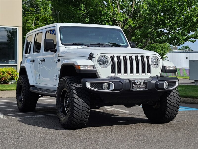 2019 Jeep Wrangler Unlimited SAHARA 4X4 V6 / LIFTED / 36K MILES  / 3.6L / HARD TOP / FUEL WHEELS / MUD TIRES / NO RUST / FACTORY WARRANTY / LOW LOW MILES - Photo 60 - Portland, OR 97217